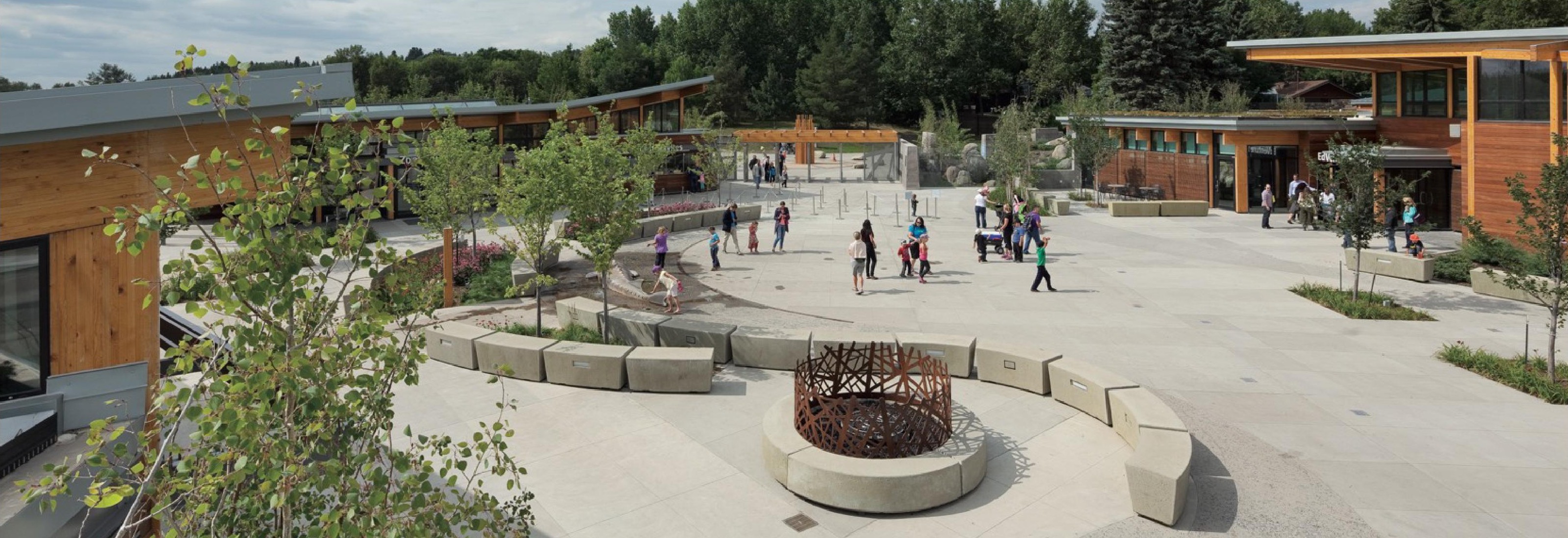 Edmonton Valley Zoo Entry and Wander CSLA